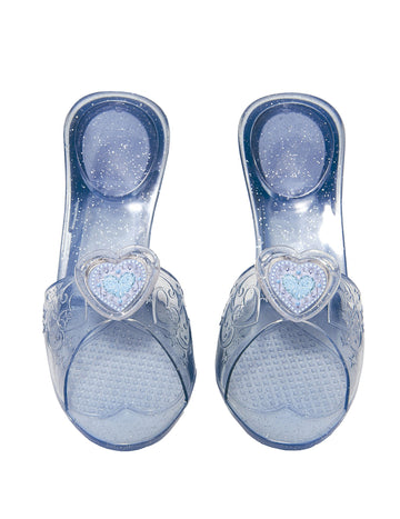 Detské modré princezné topánky