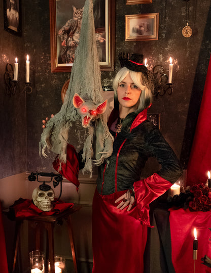 Zavesenie animovaného netopiera 100 cm