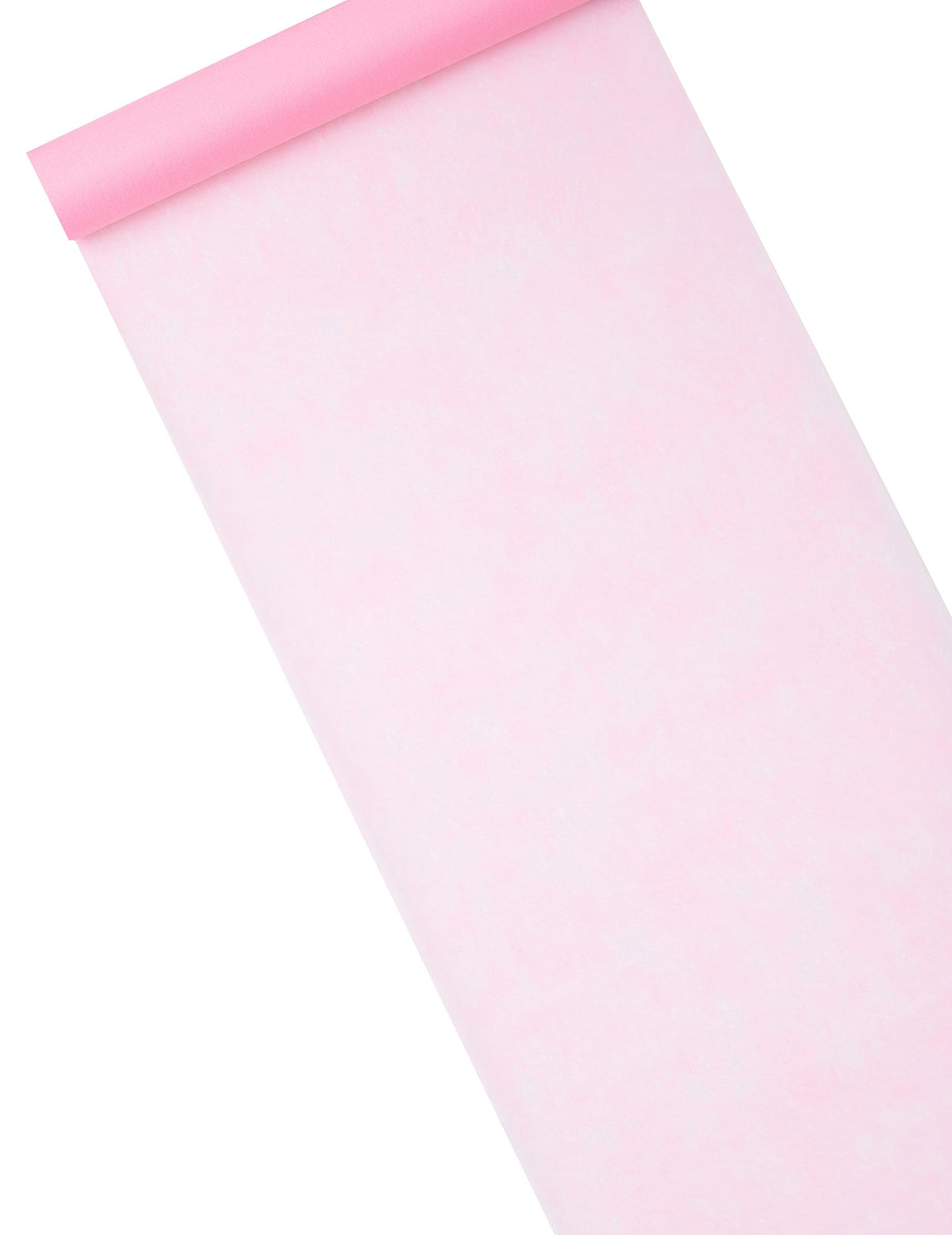 Chemin de table intissé rose clair en rouleau