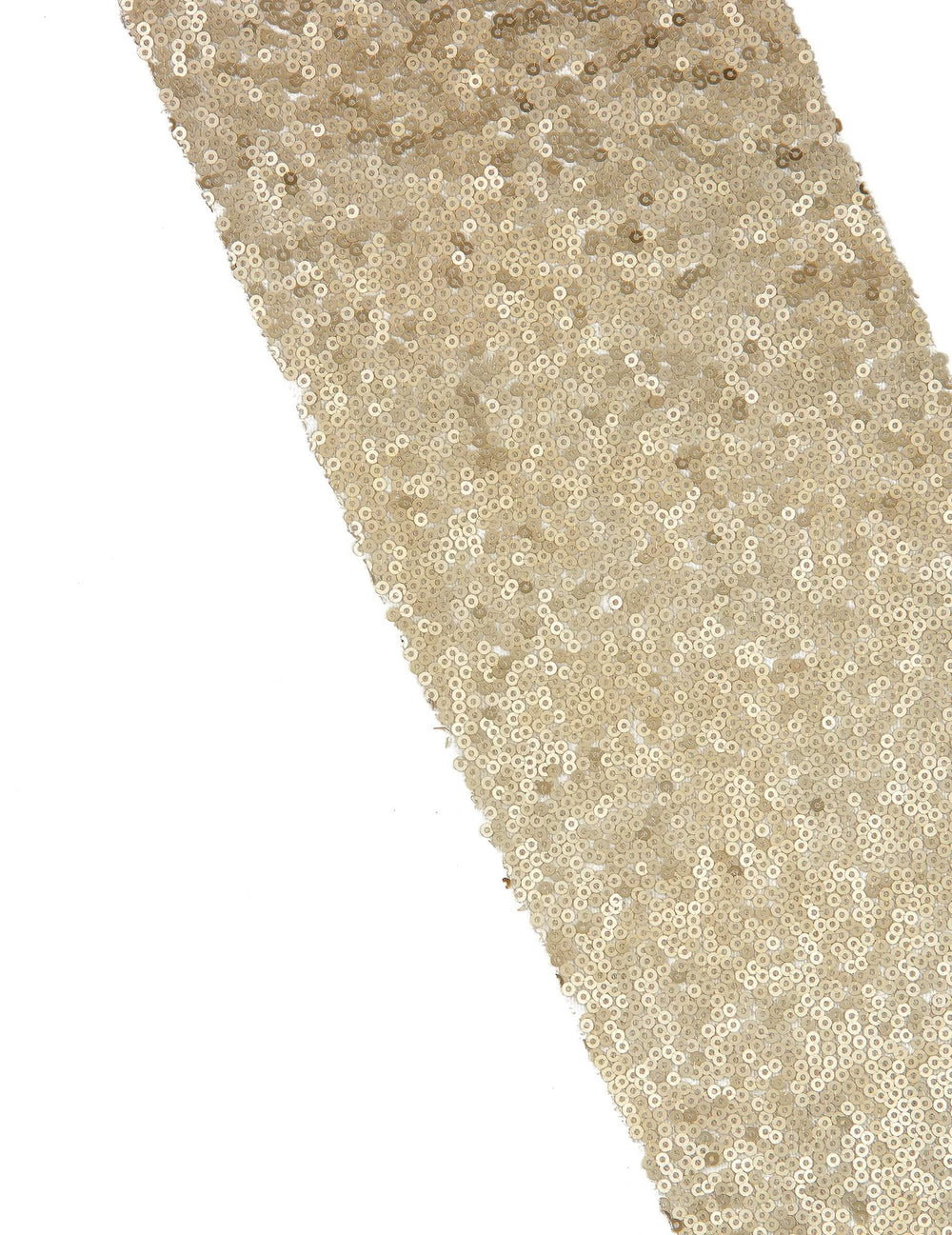 Detail na flitre na behúni so sequinmi na svadbu a narodeniny
