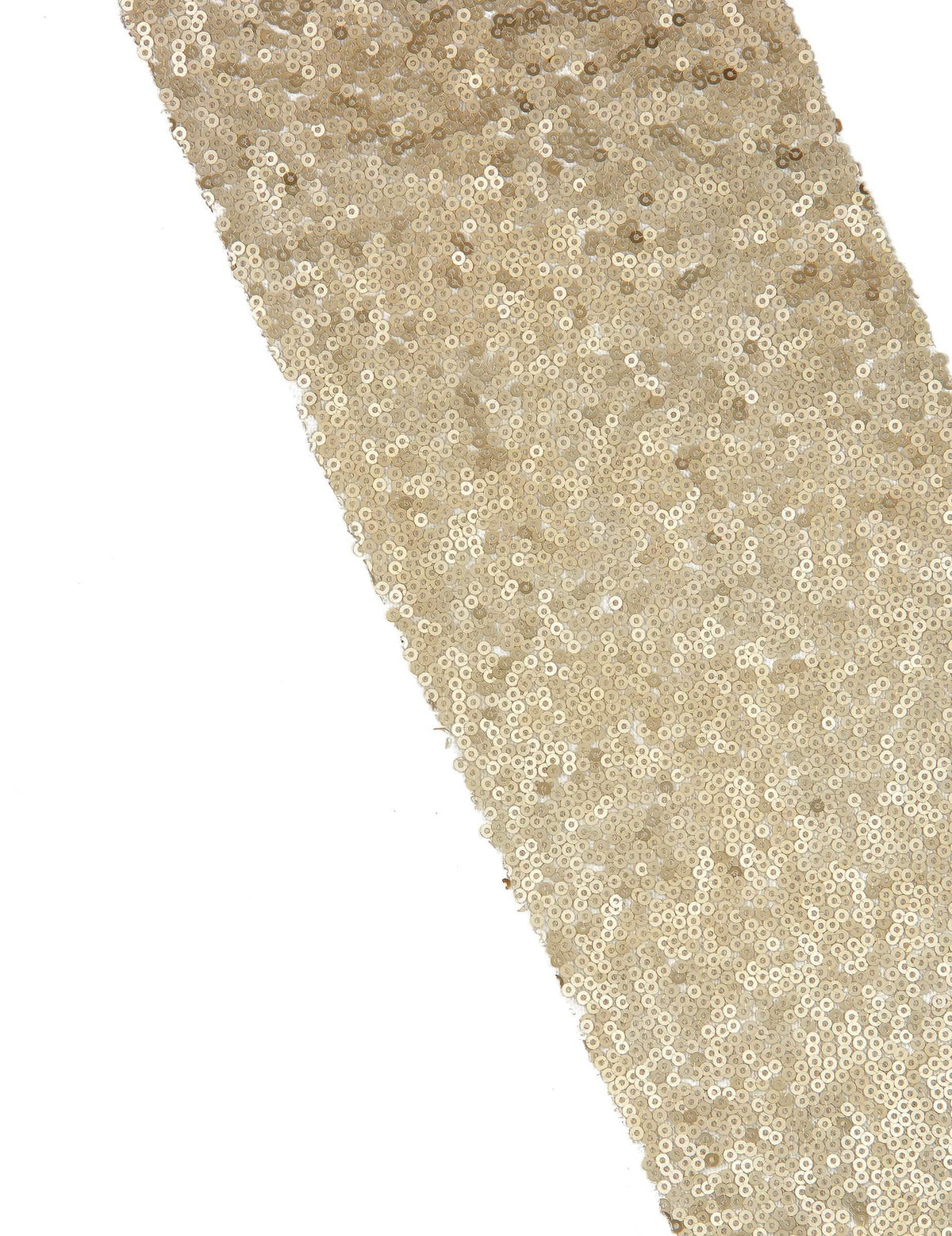 Detail na flitre na behúni so sequinmi na svadbu a narodeniny