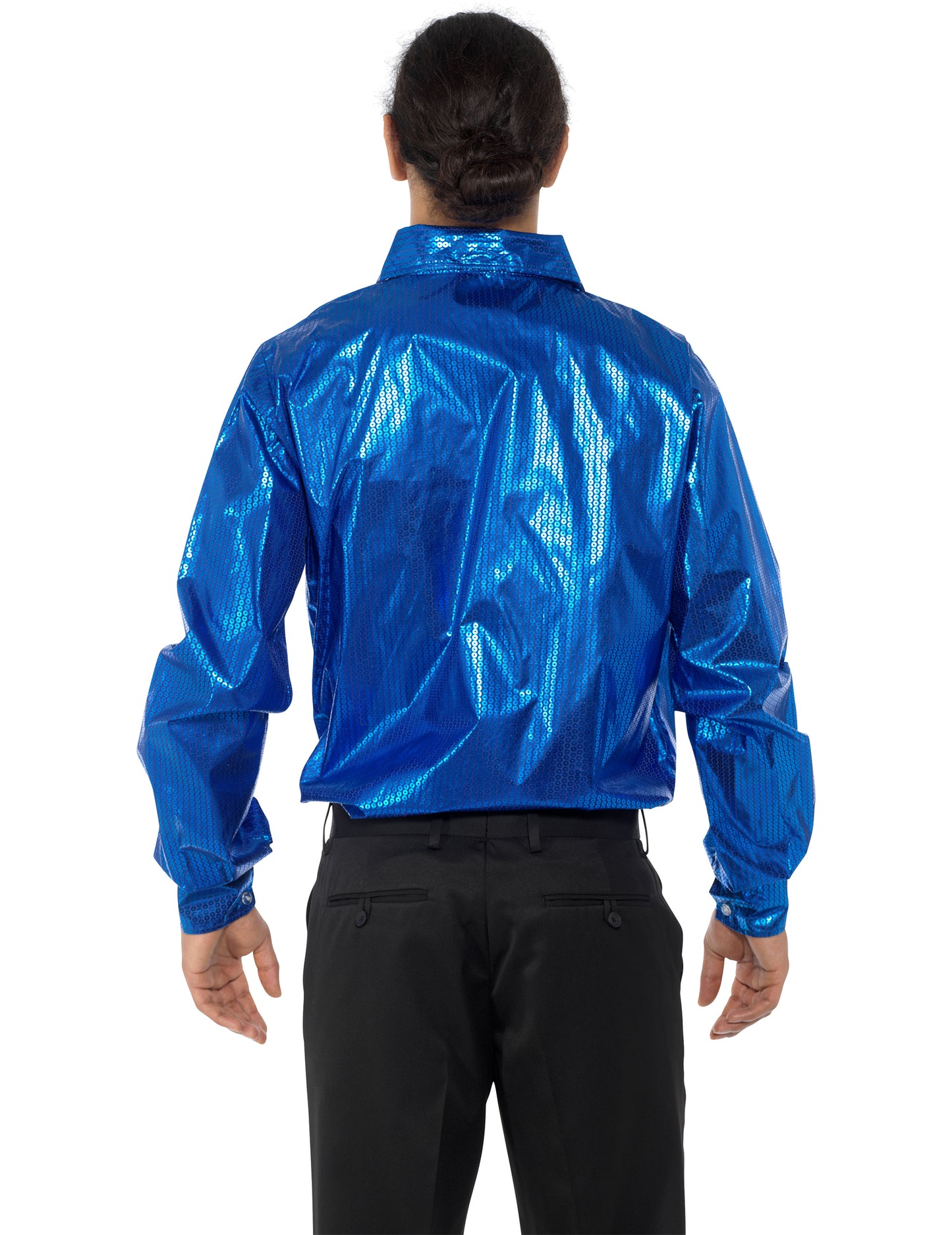 Vue de dos de la chemise disco pour homme