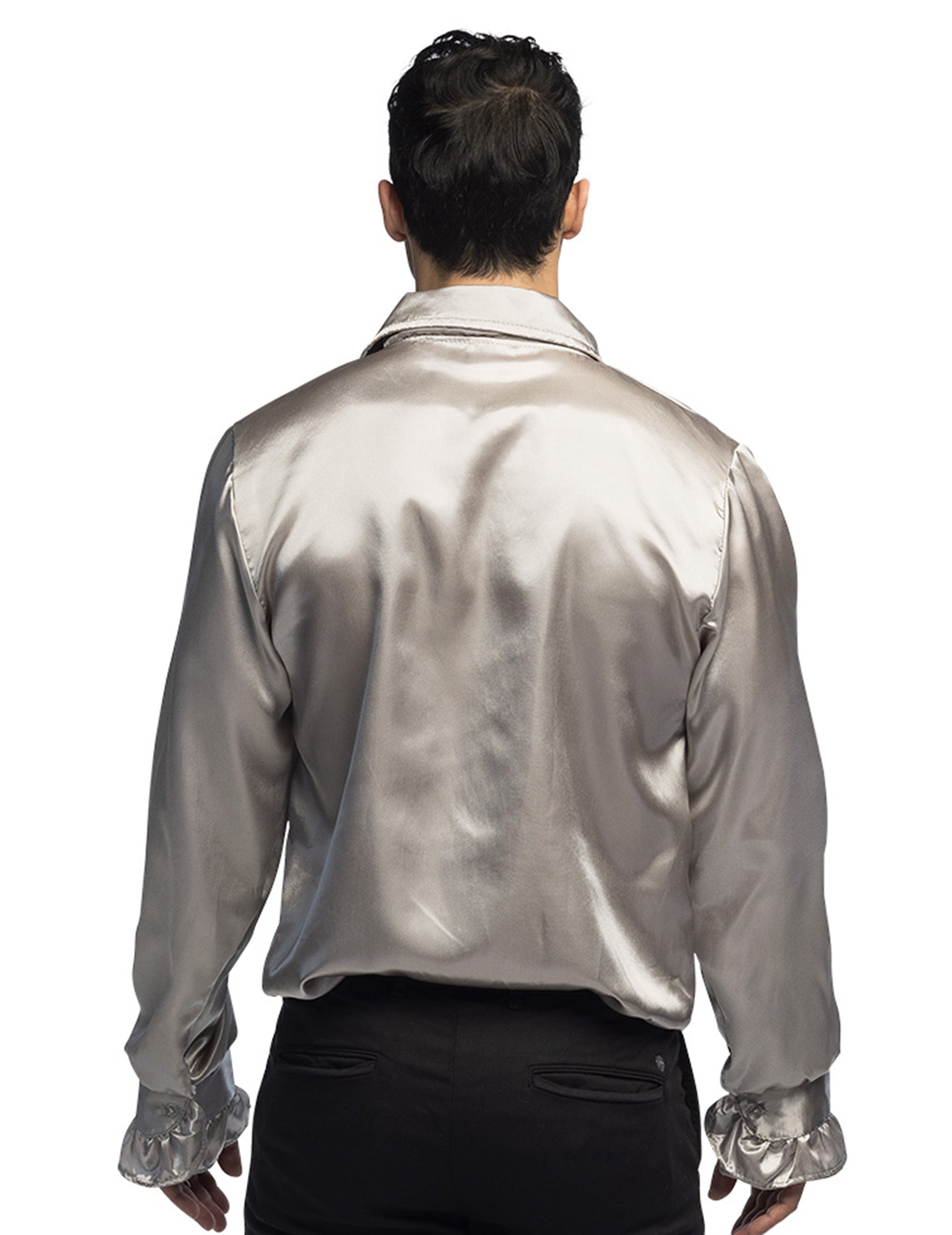 Vue de dos de la chemise disco pour homme