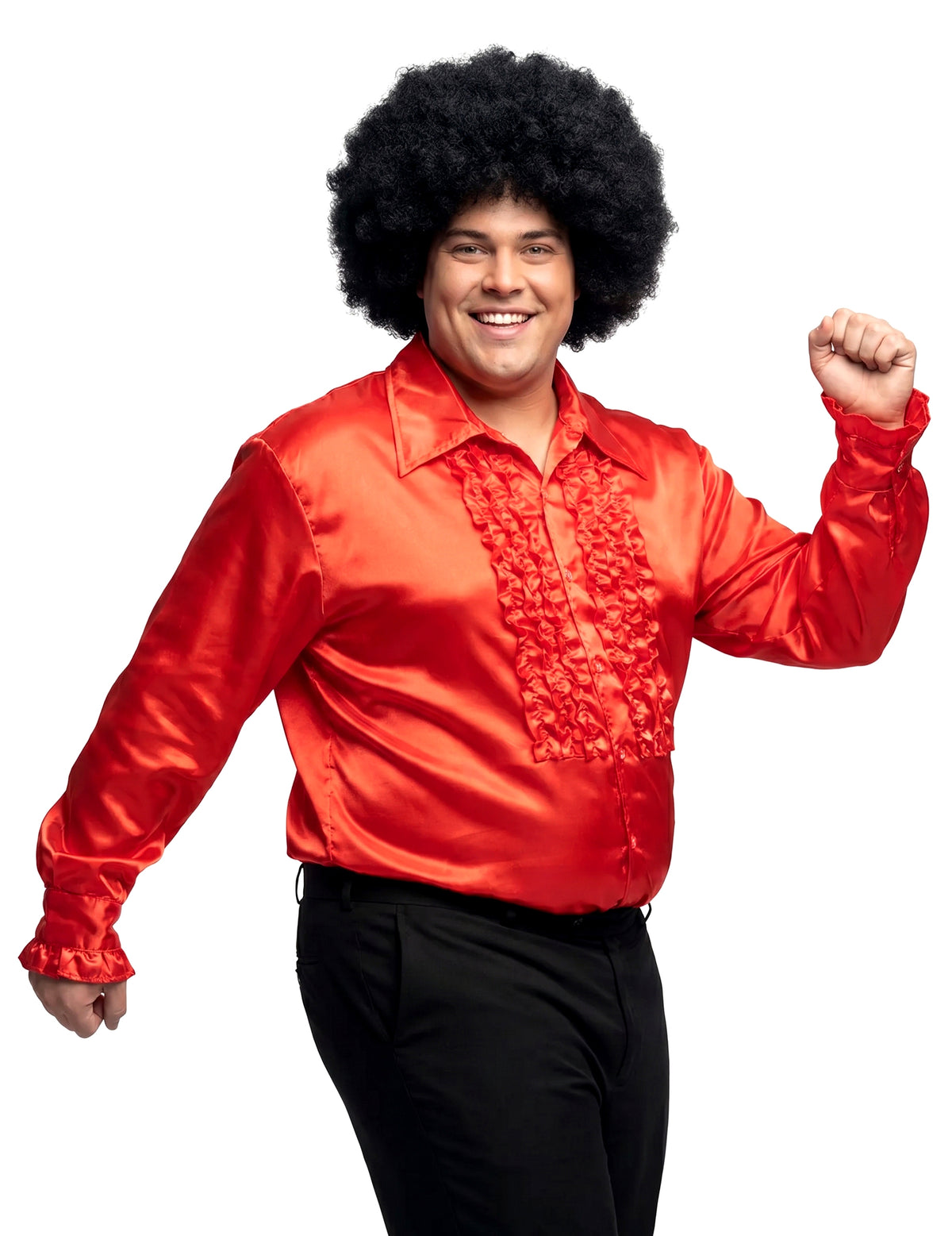 Červená disco košeľa