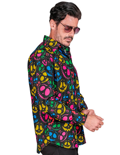 Pánske tričko s neónovým duchom