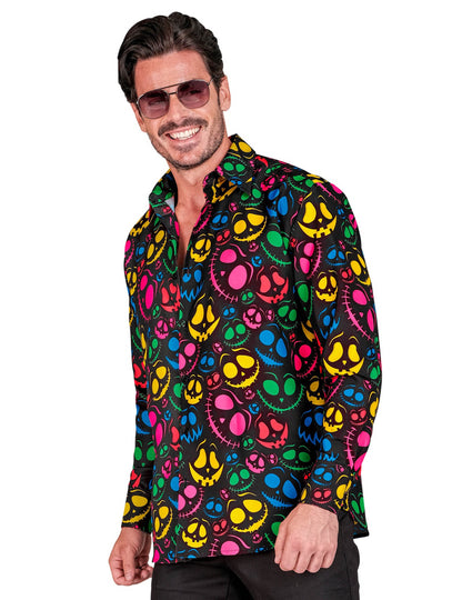 Pánske tričko s neónovým duchom