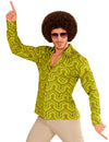 Green Groovy tričko 70. roky muž