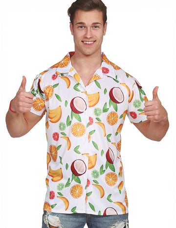 Dospelé exotické ovocie havajské tričko