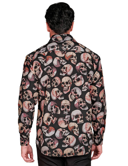 Chemise têtes de mort homme