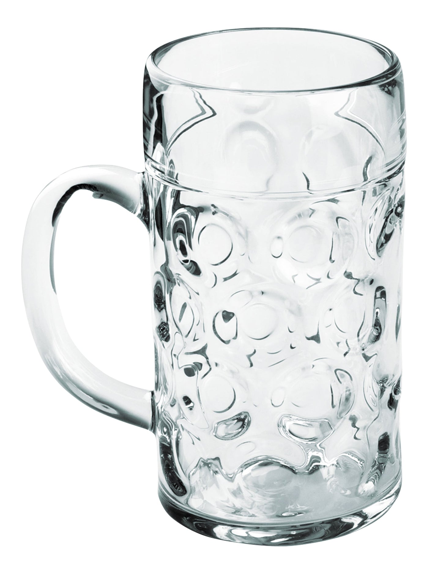 Priehľadný pivný krígeľ 50 cl