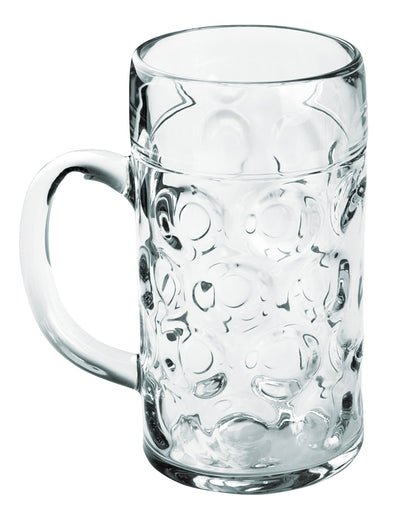 Priehľadný pivný krígeľ 50 cl