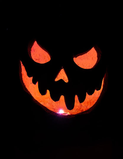 Svietiaca strašidelná tekvica 33 cm