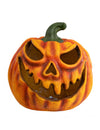 Citrouille lumineuse effrayante pour Halloween orange et verte