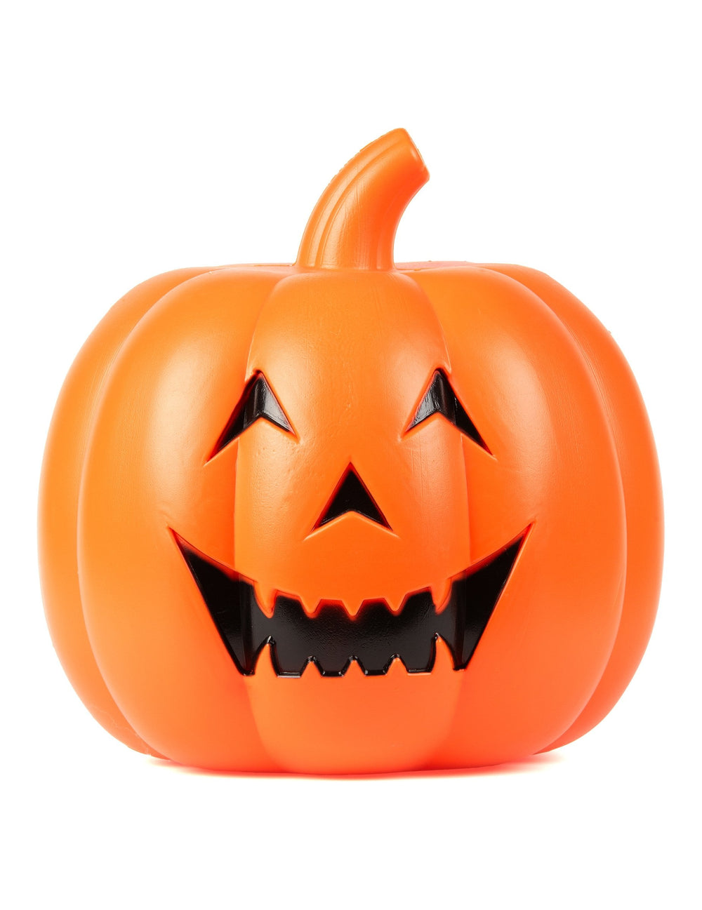 Vue de face de la citrouille lumineuse Halloween