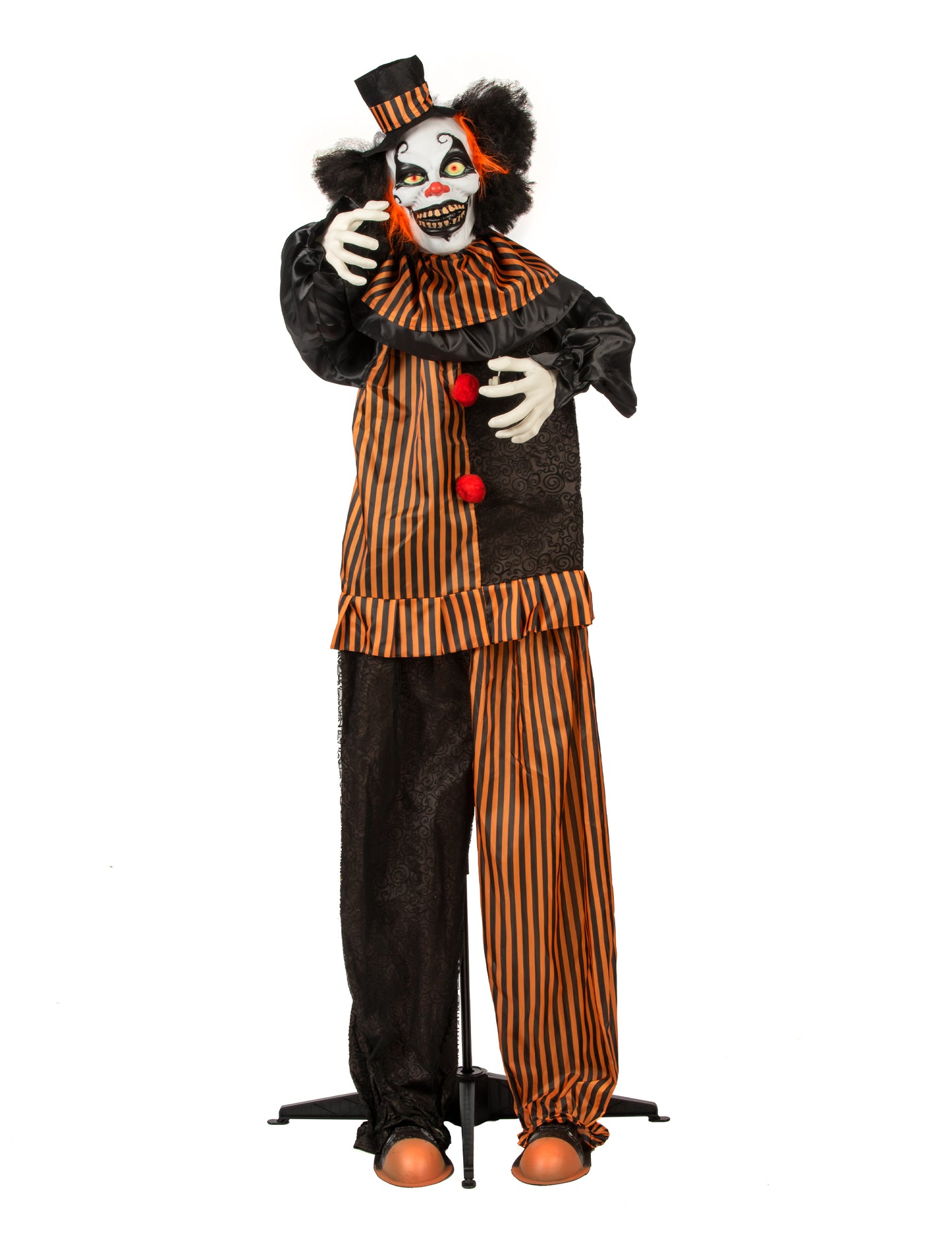 Animovaný démonický klaun - 170 cm