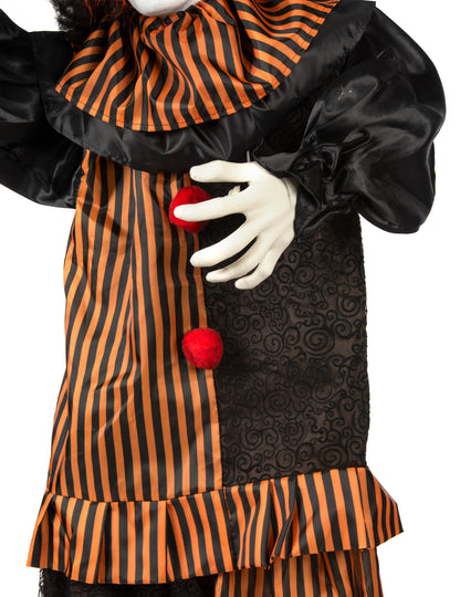Animovaný démonický klaun - 170 cm