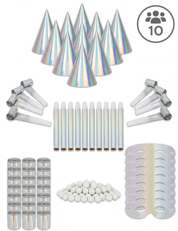 Iridescent party favorizuje box pre 10 osôb