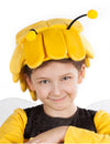 Coiffe Maya l'Abeille pour enfant jaune