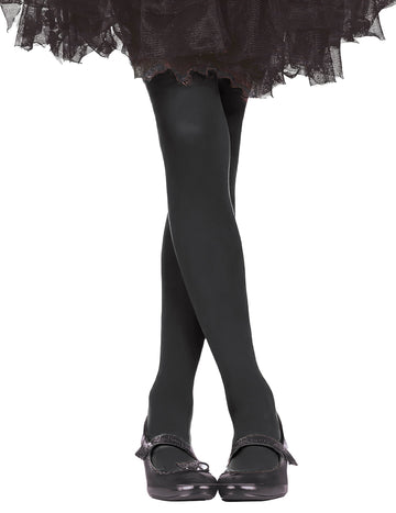 Detské čierne pančucháče