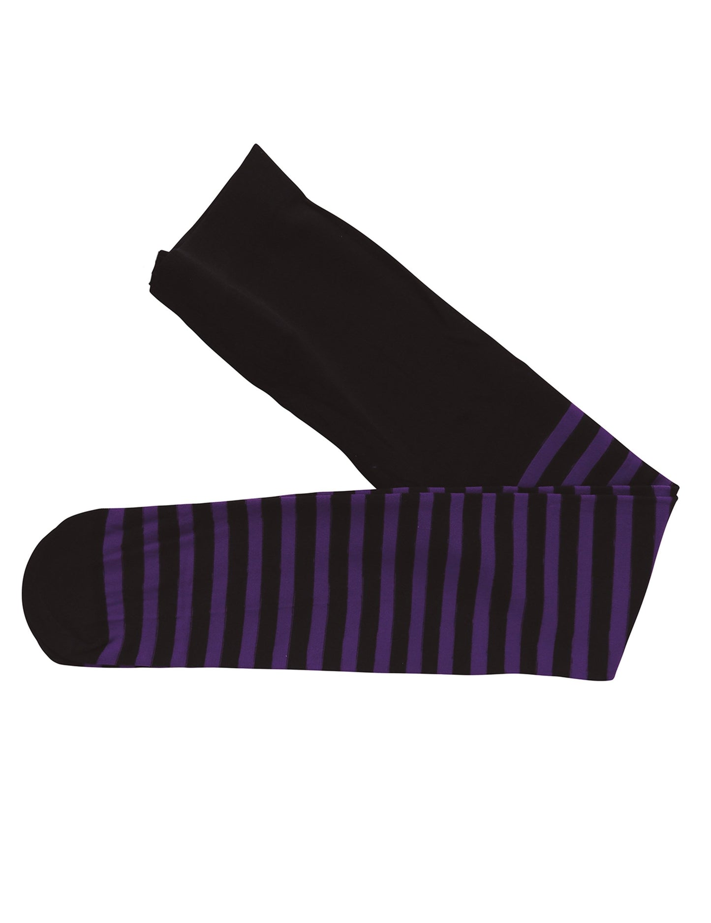 Detské čierno-fialové pančuchy