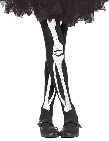 Pančucháče Halloween Child Skeleton
