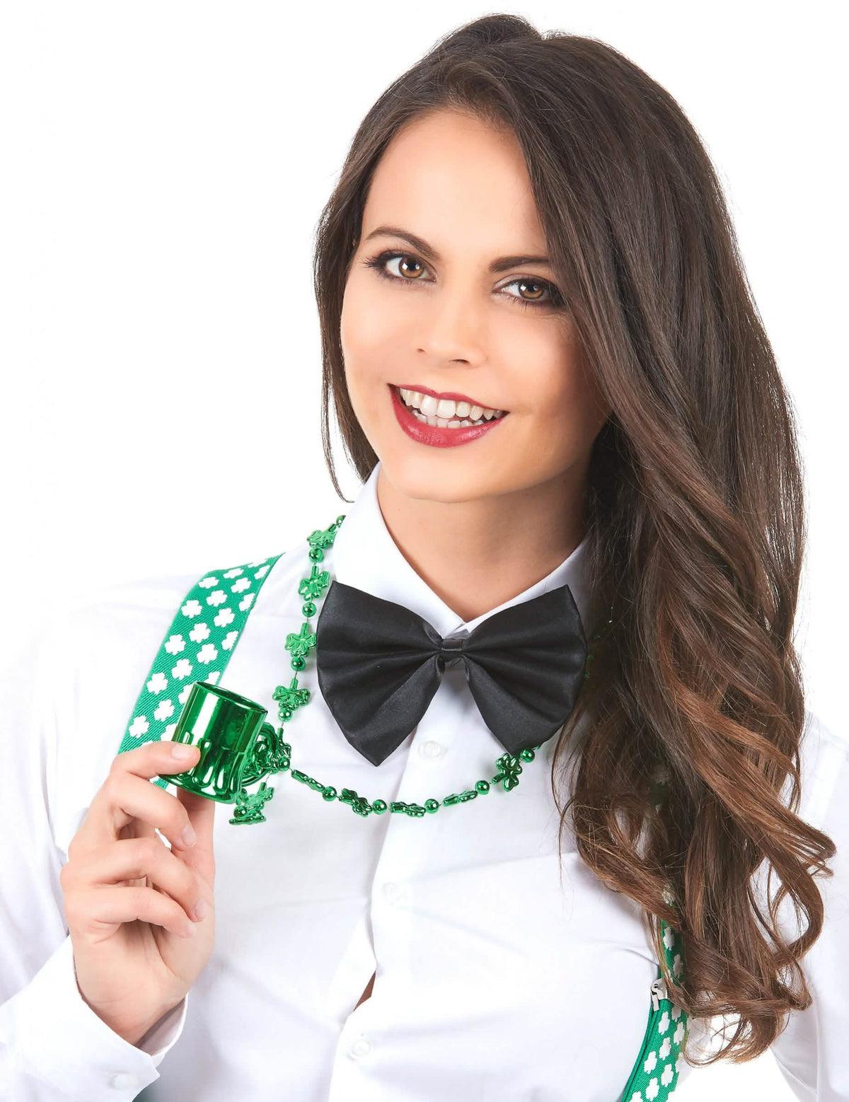 Detail prívesku krígľa na náhrdelníku St Patrick