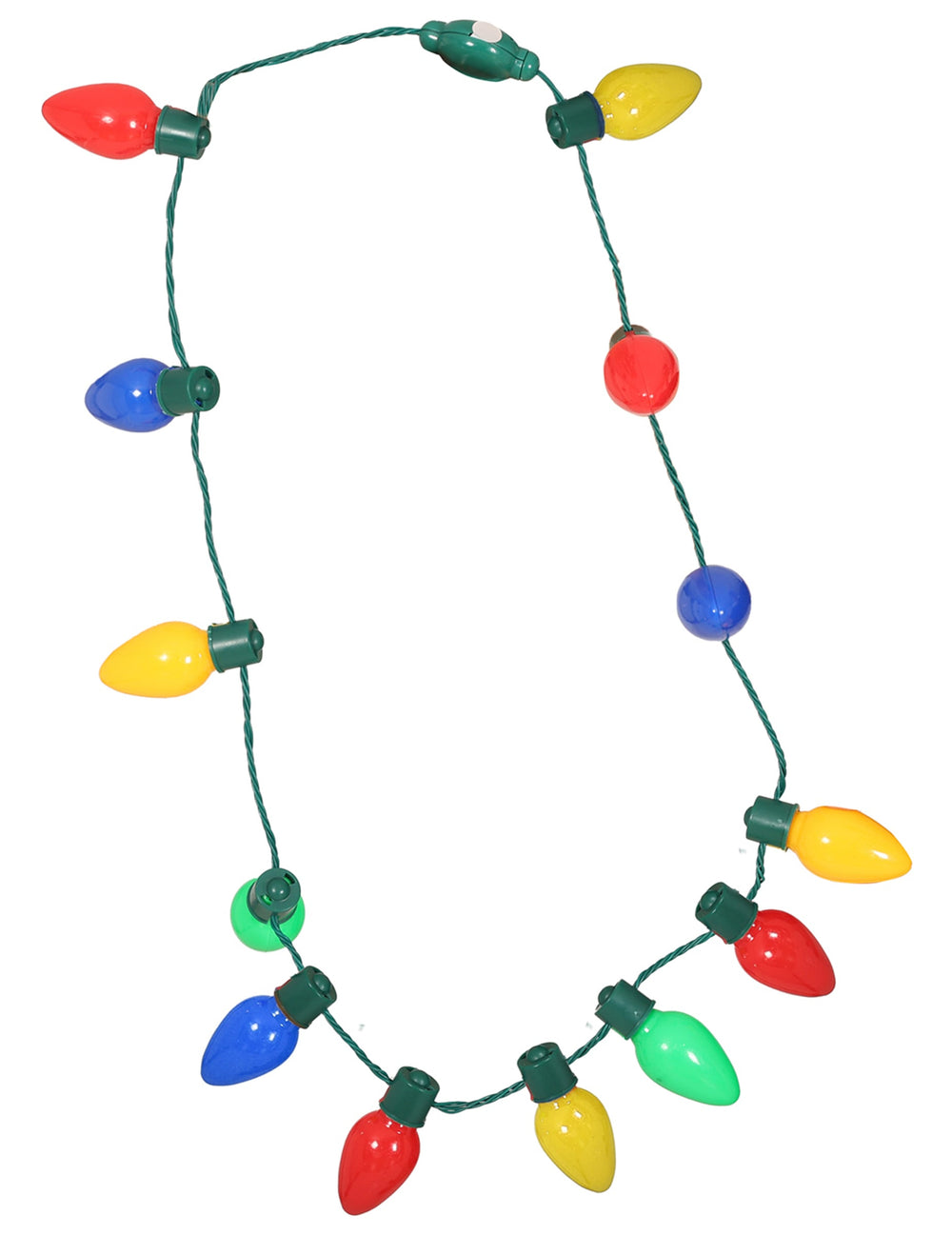 Vue d'ensemble du collier guirlande de Noël lumineuse