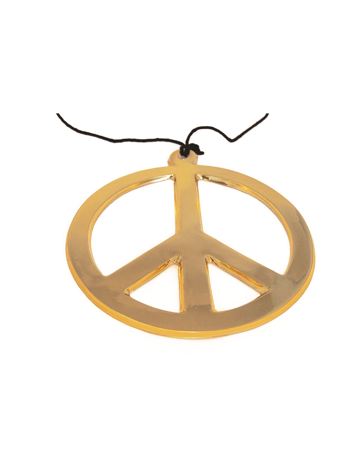 Detail na prívesok Peace and Love obrovského hippie náhrdelníka