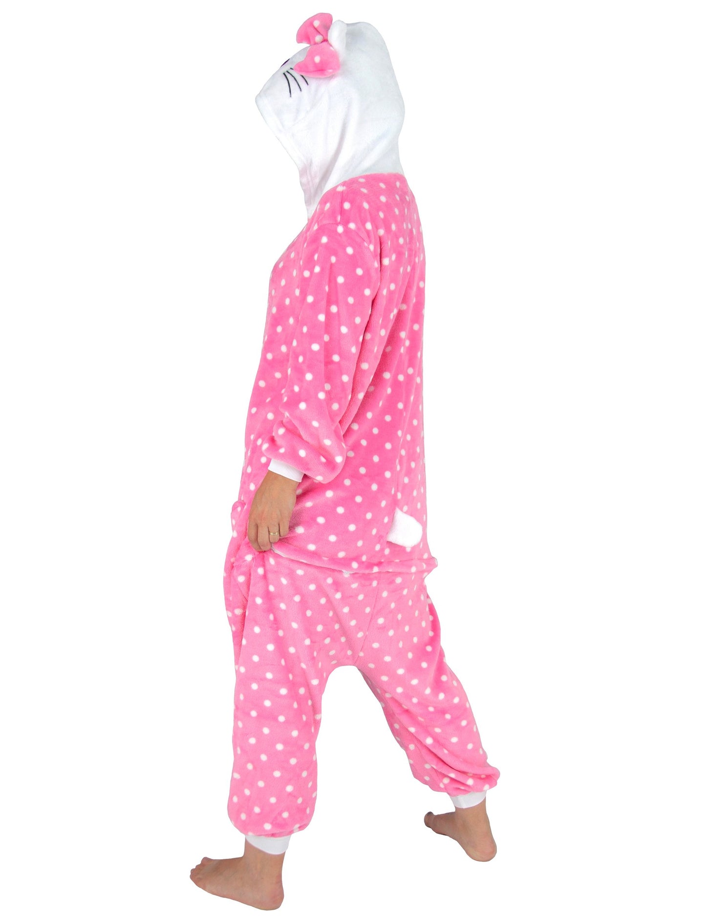 Kombinácia dospelej ružovej mačky