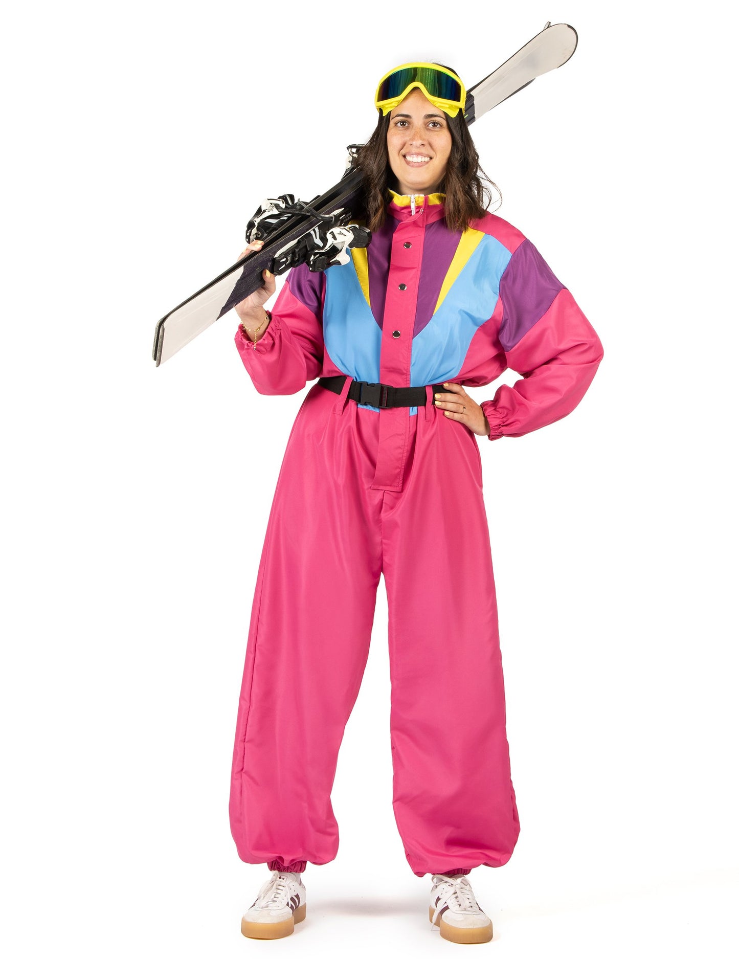 Dámsky vintage lyžiarsky oblek