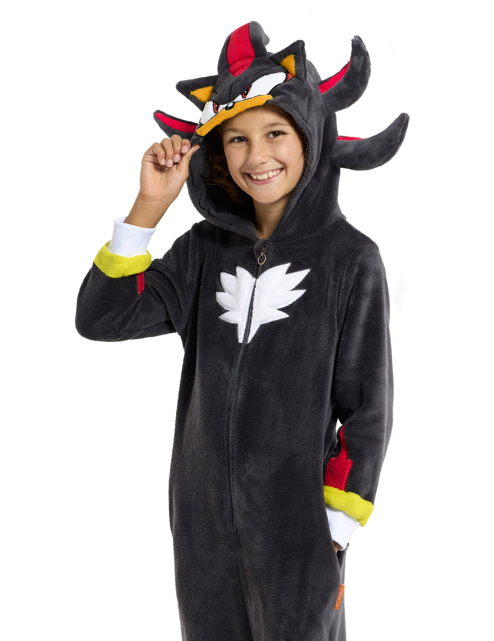 Détail du buste et de la capuche de la combinaison Shadow Sonic™