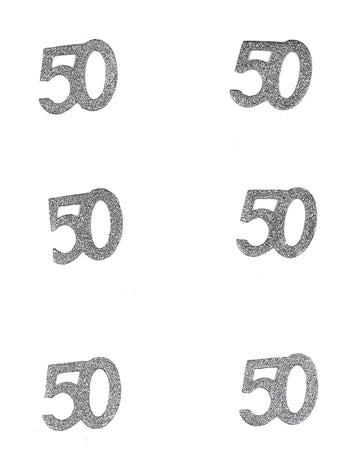 Konfety 50 rokov na striebornú oslavu narodenín