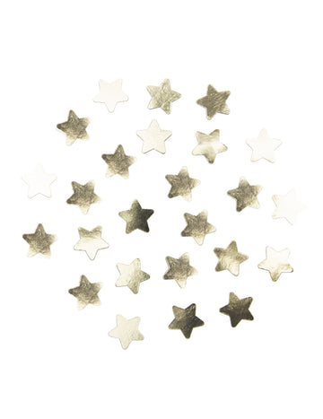 Zlaté konfety s hviezdičkami na stôl 100g