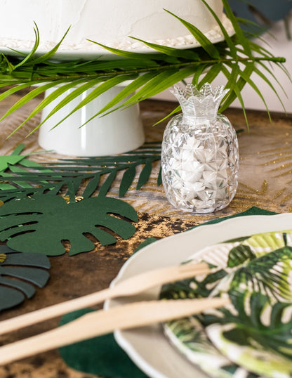 Nádoba na cukríky v tvare ananásu 9,5 x 6 cm