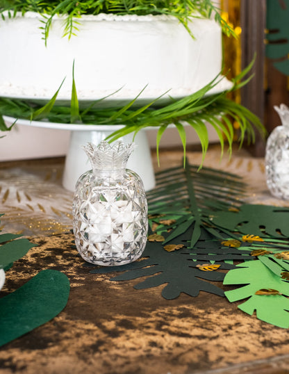 Nádoba na cukríky v tvare ananásu 9,5 x 6 cm