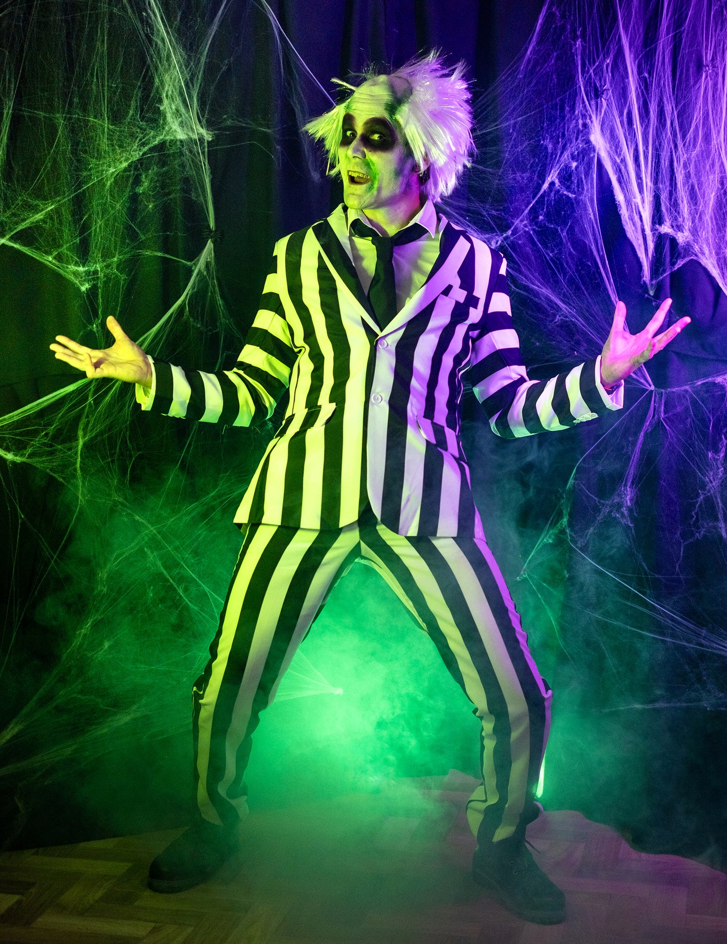 Kostým Beetlejuice™ pánsky Suitmeister 
