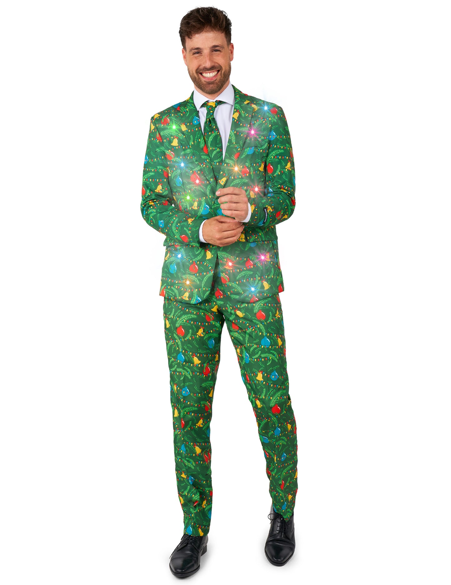 Svieži zelený vianočný kostým Suitmeister™ pre dospelých 