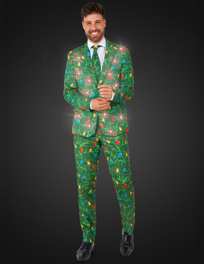 Svieži zelený vianočný kostým Suitmeister™ pre dospelých 