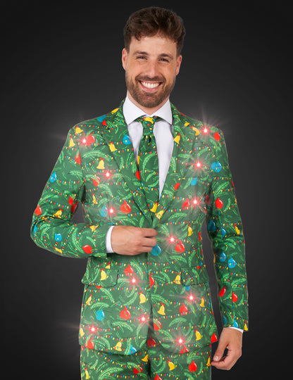 Svieži zelený vianočný kostým Suitmeister™ pre dospelých 