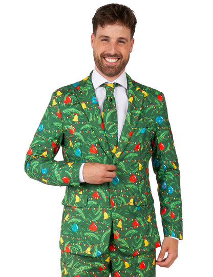 Svieži zelený vianočný kostým Suitmeister™ pre dospelých 