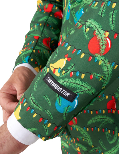 Svieži zelený vianočný kostým Suitmeister™ pre dospelých 