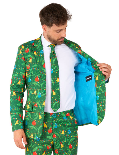Svieži zelený vianočný kostým Suitmeister™ pre dospelých 