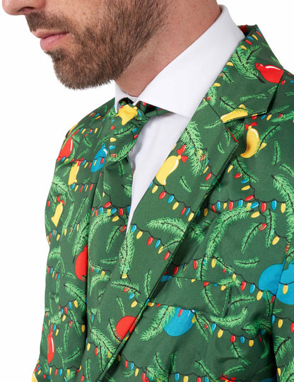 Svieži zelený vianočný kostým Suitmeister™ pre dospelých 