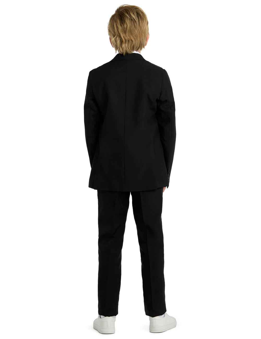 Zadný pohľad na kostým Mr. Black Opposuits