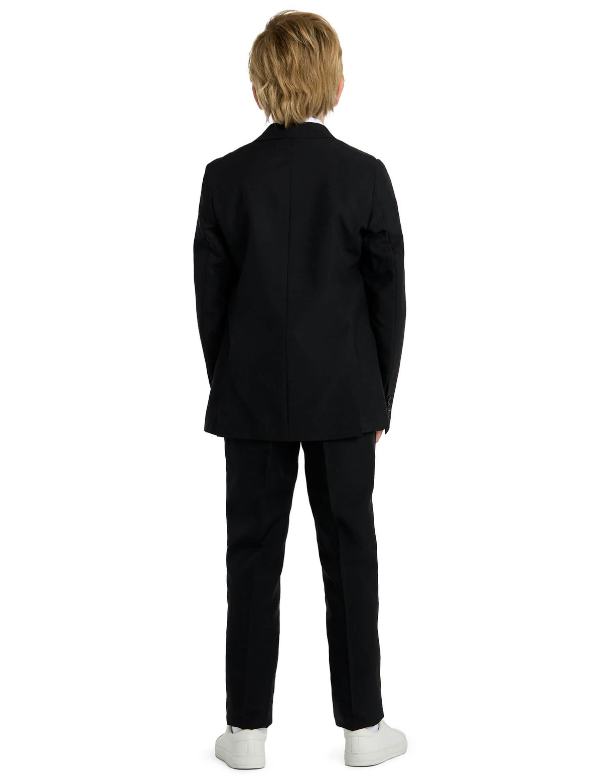 Zadný pohľad na kostým Mr. Black Opposuits