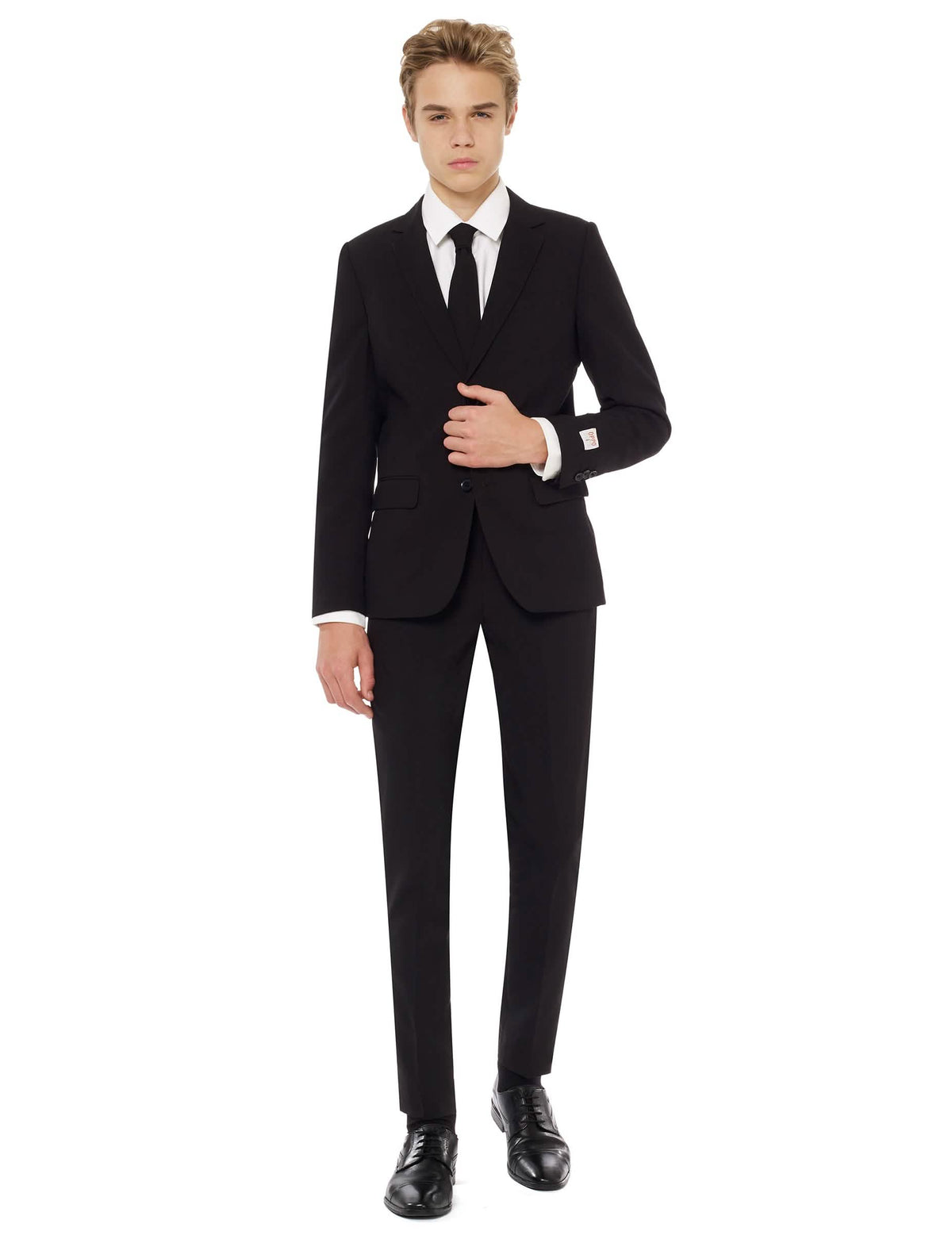 Kostým Mr. Black Opposuits™ pre tínedžer čierna