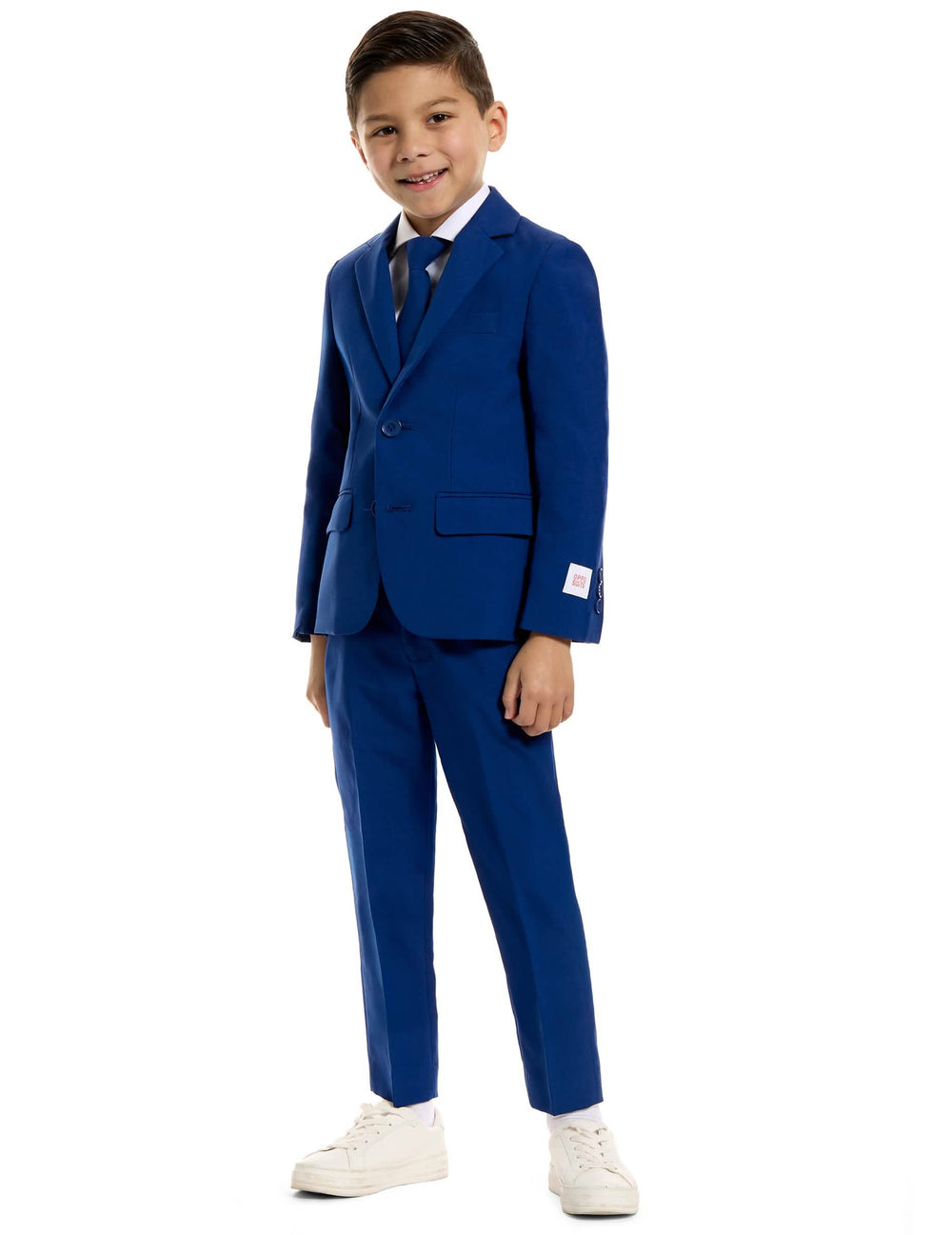 Pohľad spredu na kostým Mr. námornícka modrá pre dieťa