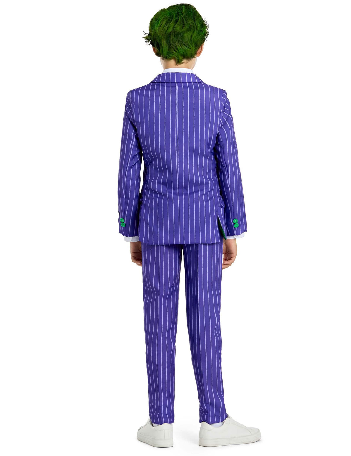 Zadný pohľad na kostým Mr. Joker pre dieťa