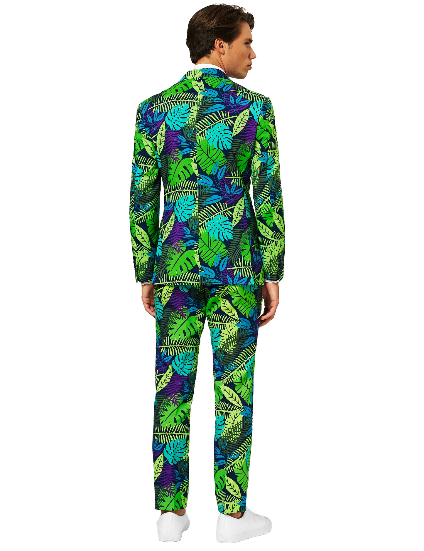 Vue de dos du costume Mr. Juicy jungle pour homme