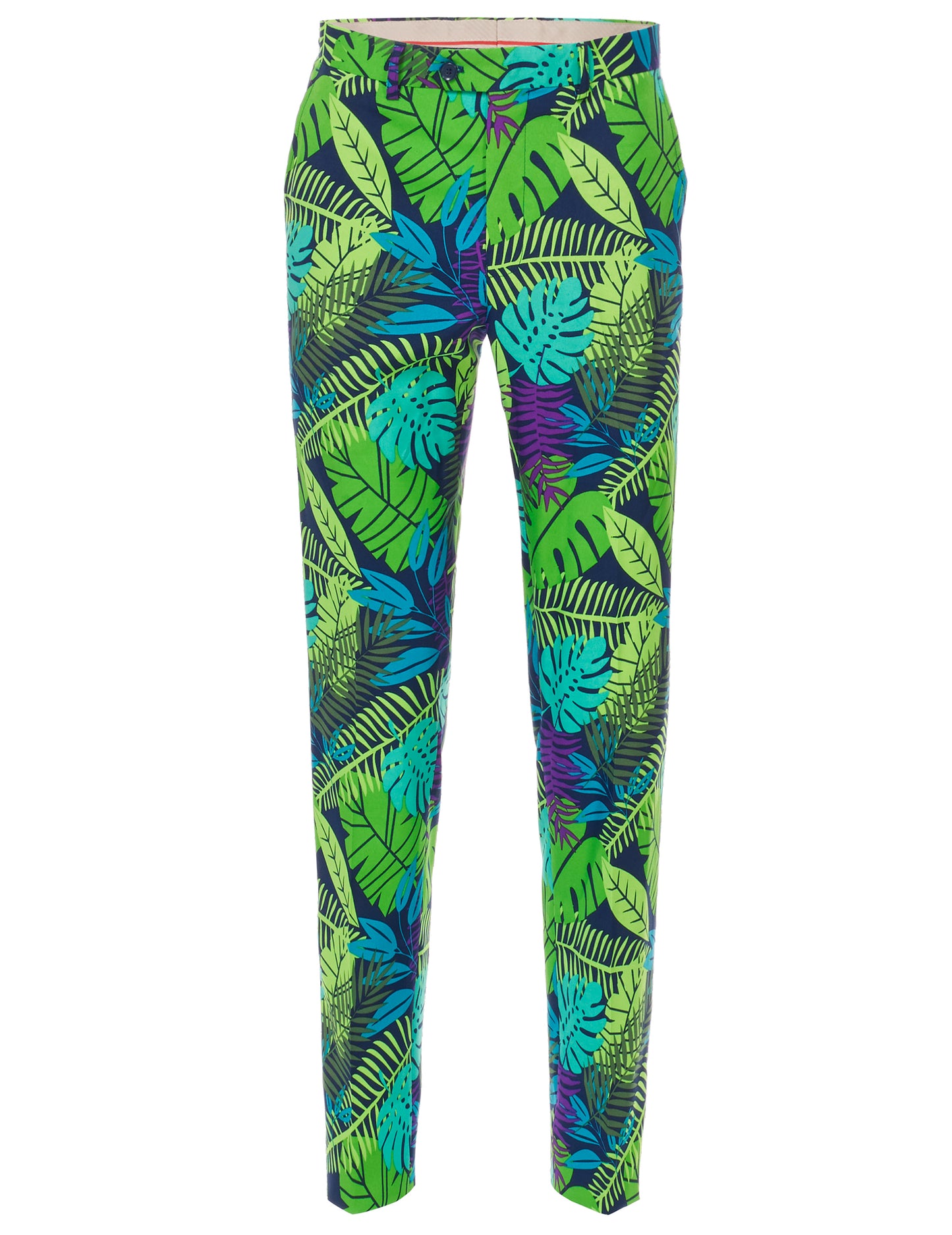 Vue du pantalon du costume Mr. Juicy jungle pour homme